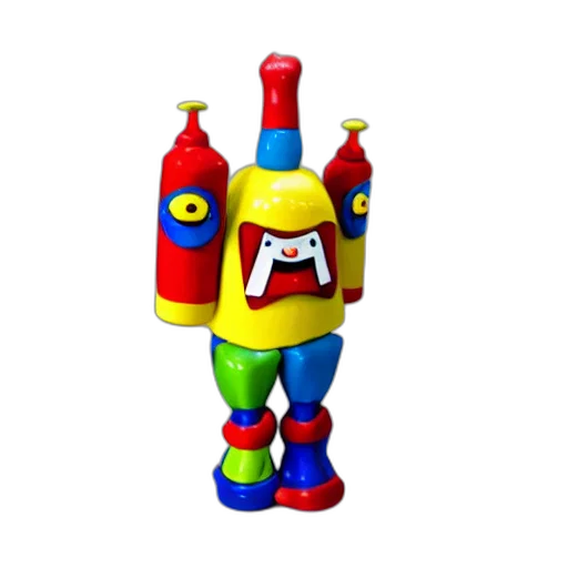 robot, bottle, weapon, animal transparent PNG cut-out