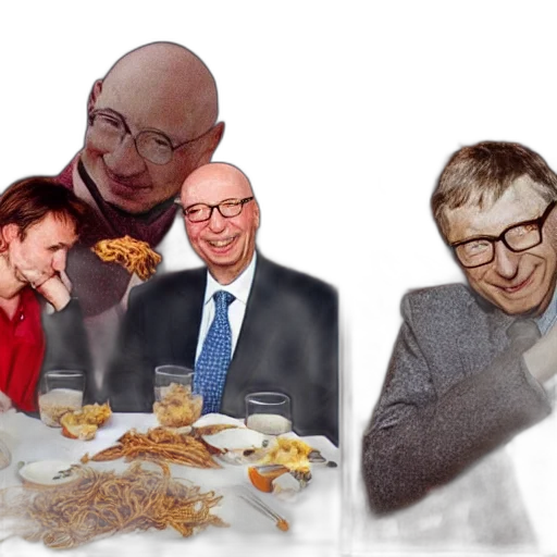 food, klaus, schwab, bill transparent PNG cut-out