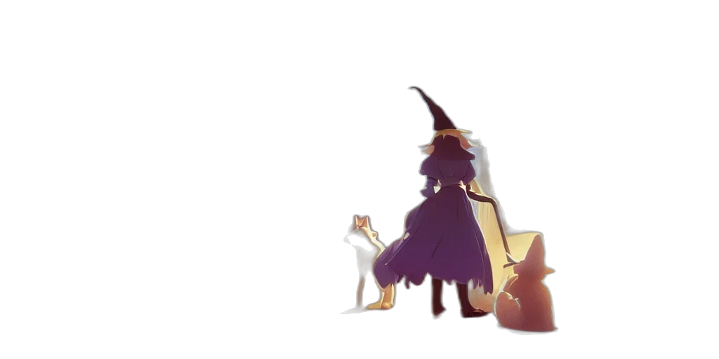 hat, staff, dress, crown transparent PNG cut-out