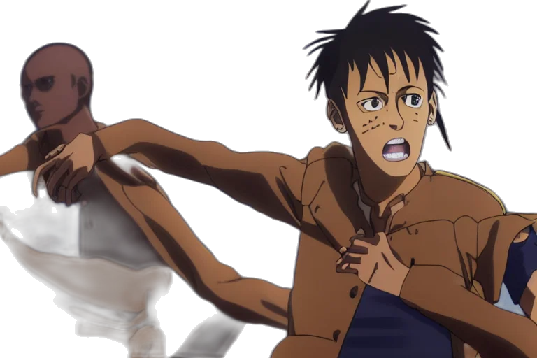 anime, concept art, comic book art, underwater transparent PNG cut-out