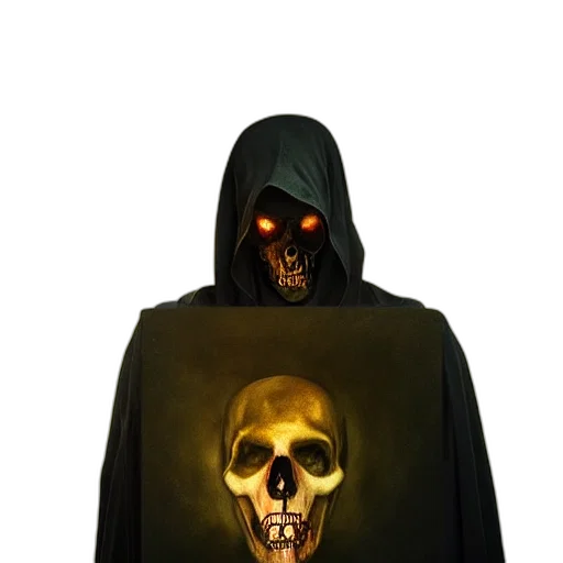 jacket, mask, face, jewelry, concept art, fantasy art, 3d render, pixel art transparent PNG cut-out
