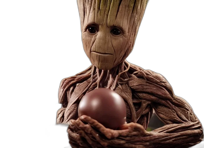 creature, staff, tree, robot transparent PNG cut-out