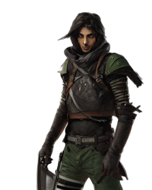 staff, jacket, concept art, fantasy art transparent PNG cut-out