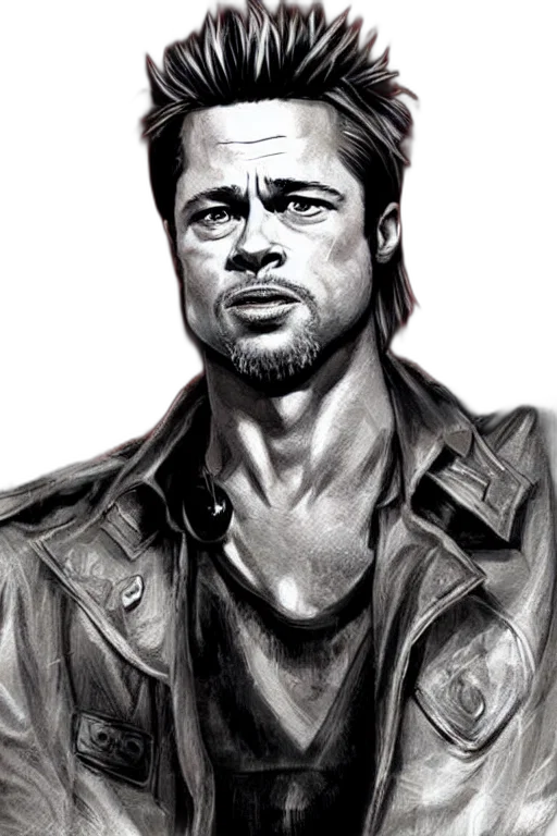 face, jacket, photorealistic, comic book art transparent PNG cut-out