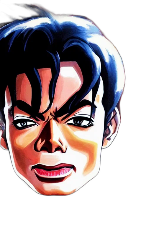 face, mask, comic book art, photorealistic transparent PNG cut-out