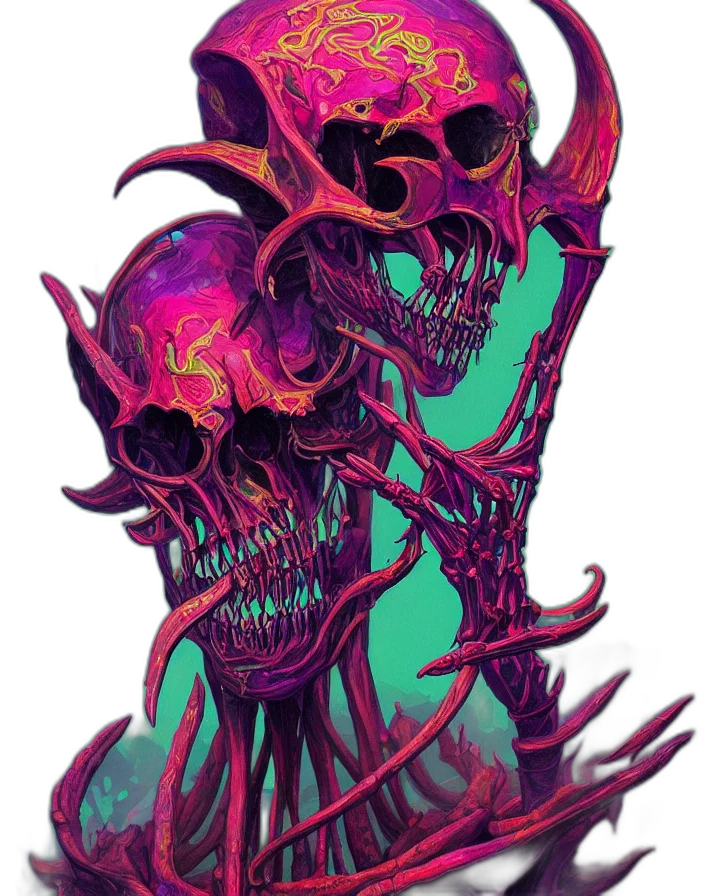 mask, creature, crown, face transparent PNG cut-out