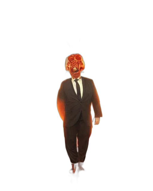 mask, creature, staff, robot transparent PNG cut-out