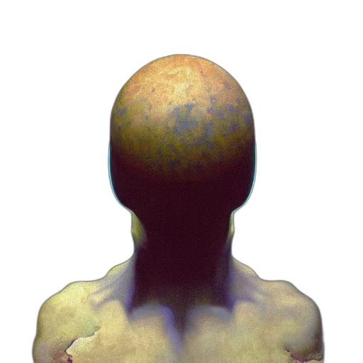 face, mask, hair, robot transparent PNG cut-out