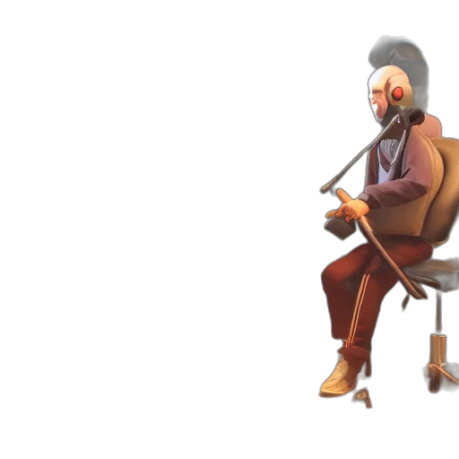 staff, furniture, robot, jacket transparent PNG cut-out