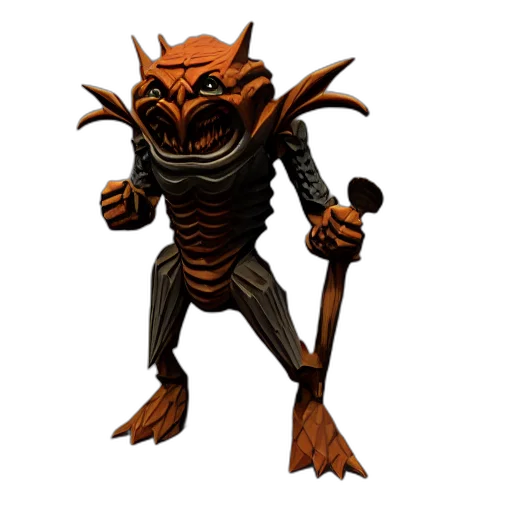 creature, staff, animal, dragon transparent PNG cut-out