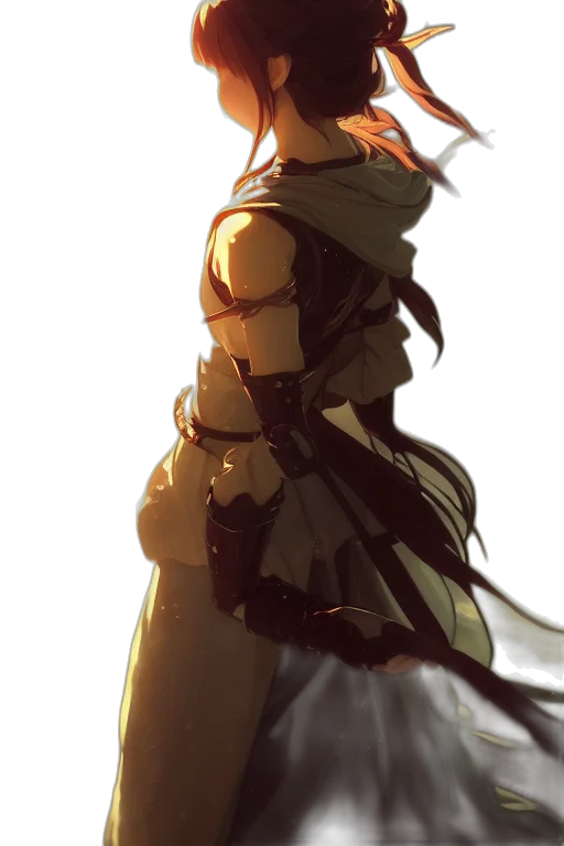 dress, sword, staff, weapon transparent PNG cut-out