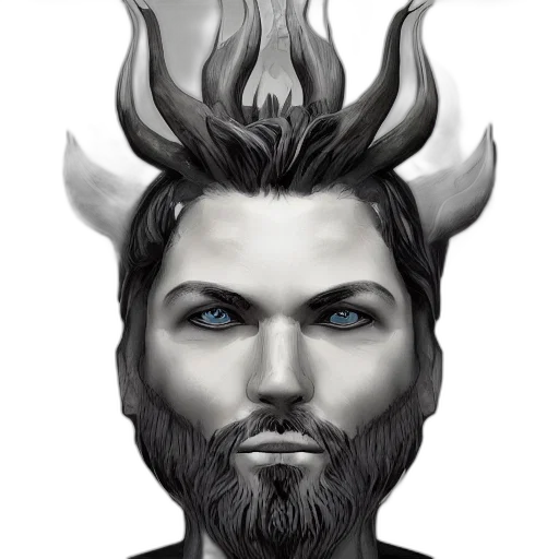 face, mask, crown, dragon transparent PNG cut-out