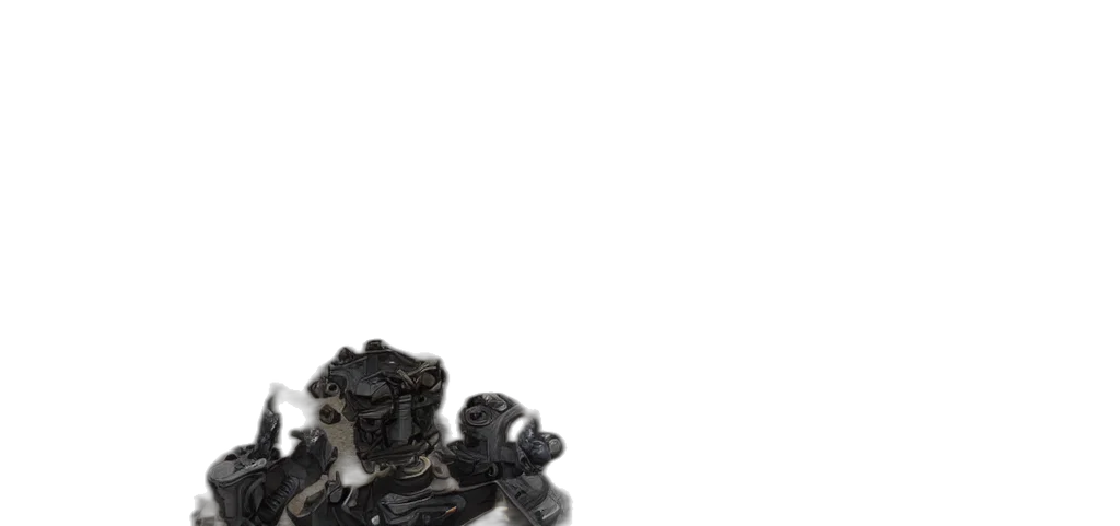 robot, weapon, creature, dragon transparent PNG cut-out