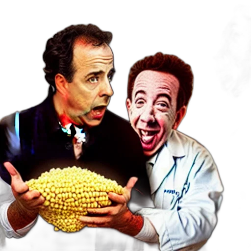 cartoon, concept art, jerry, seinfeld transparent PNG cut-out