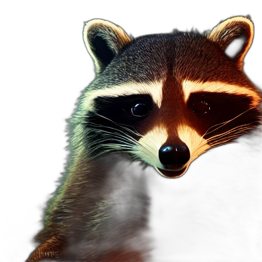animal, creature, staff, face, photorealistic, 3d render, concept art, fantasy art transparent PNG cut-out