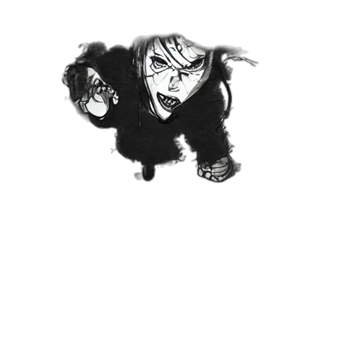 creature, animal, mask, staff transparent PNG cut-out