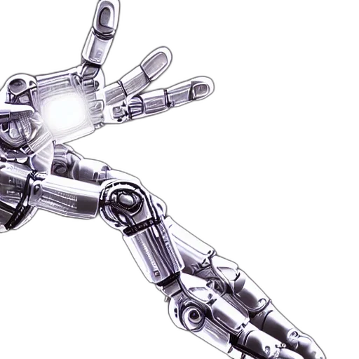 robot, cyberpunk, concept art, 3d render transparent PNG cut-out