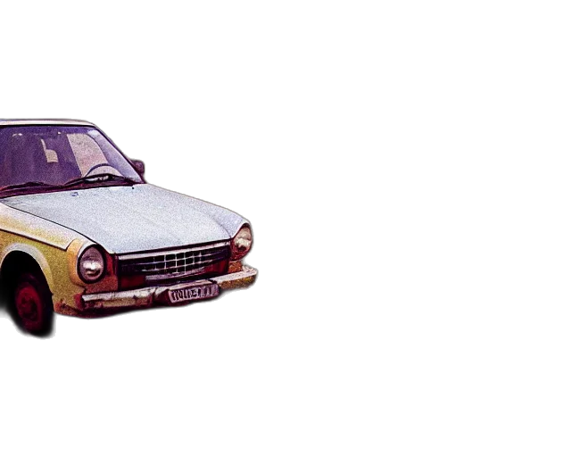 car, photorealistic, 3d render, pixel art transparent PNG cut-out