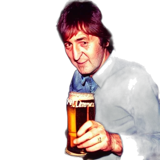 photorealistic, paul, mccartney, old transparent PNG cut-out