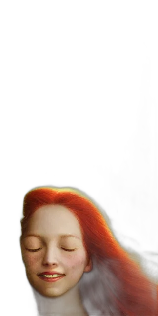 face, hair, crown, staff, photorealistic, 3d render, pixel art, concept art transparent PNG cut-out