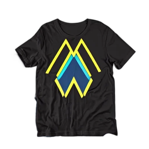 neon, shirt, design, says transparent PNG cut-out