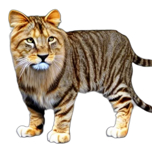 animal, creature, staff, photorealistic transparent PNG cut-out