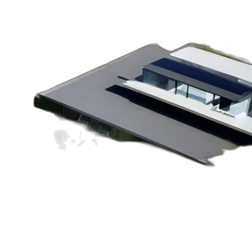 building, 3d render, photorealistic, concept art, high-tech, house, iglino transparent PNG cut-out