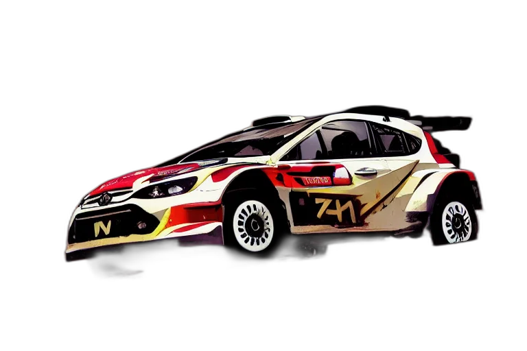 car, concept art, 3d render, photorealistic transparent PNG cut-out