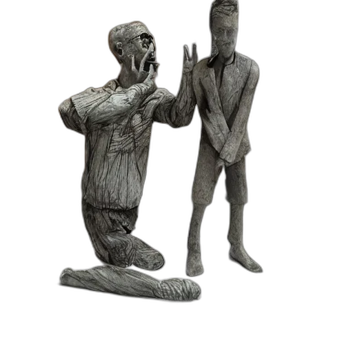 staff, mask, concept art, 3d render transparent PNG cut-out