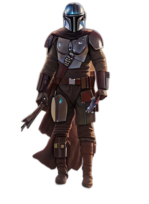 staff, sword, weapon, jacket, concept art, fantasy art, 3d render, pixel art transparent PNG cut-out
