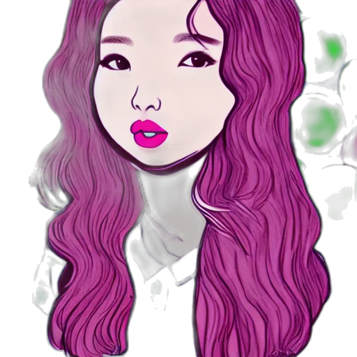 cartoon, fantasy art, anime, photorealistic, pastel, colorful, red, dark transparent PNG cut-out