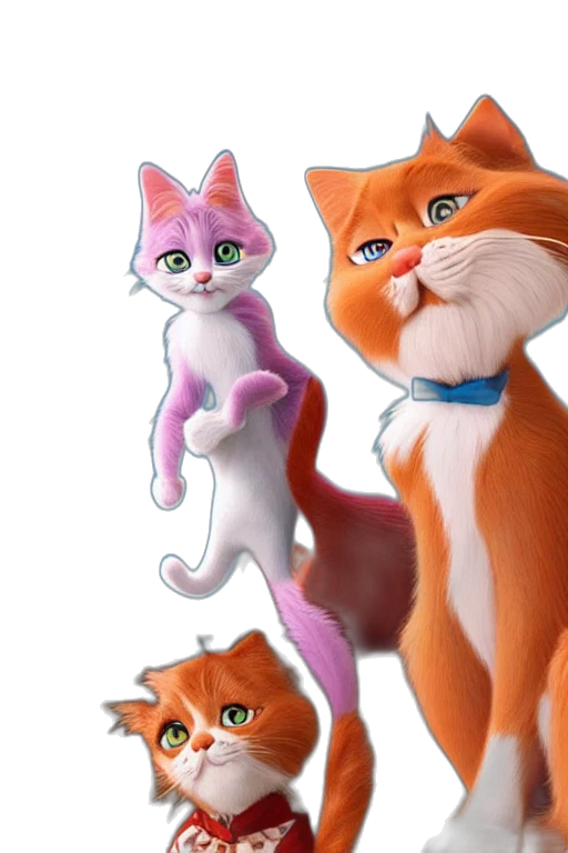 staff, concept art, 3d render, cartoon transparent PNG cut-out