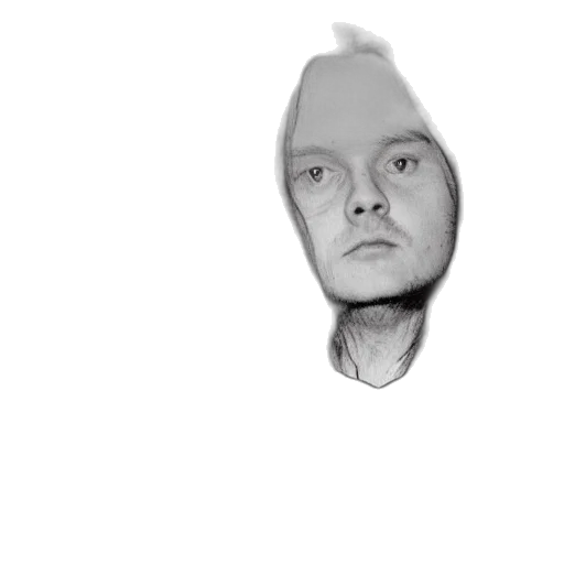face, mask, robot, hair transparent PNG cut-out