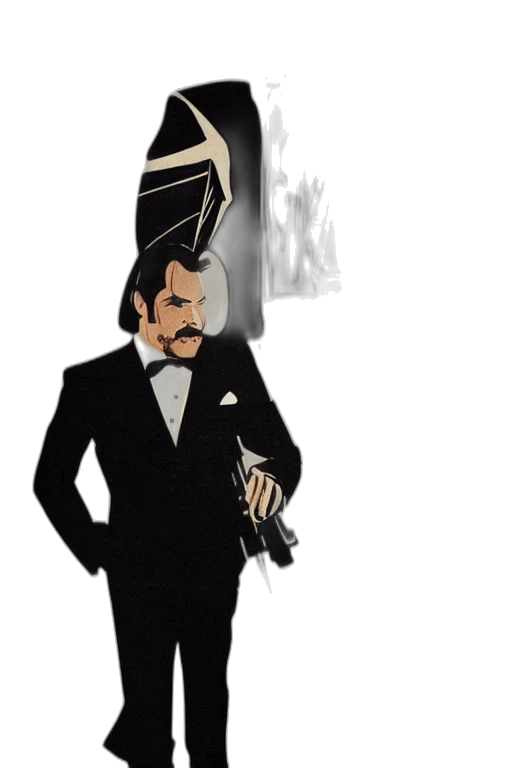 staff, concept art, cartoon, comic book art transparent PNG cut-out