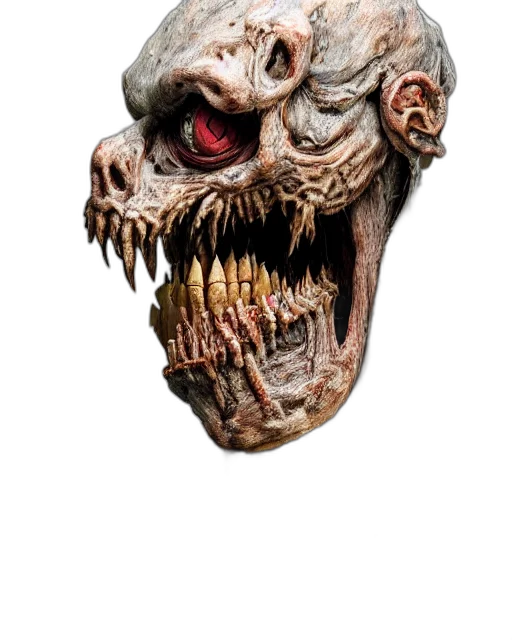 mask, creature, face, dragon transparent PNG cut-out