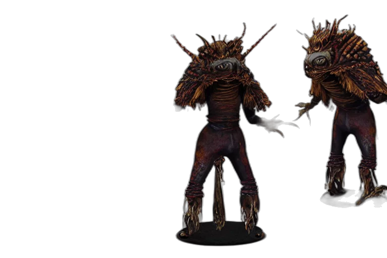 creature, concept art, 3d render, fantasy art, cockroach, character, securityguard, style transparent PNG cut-out