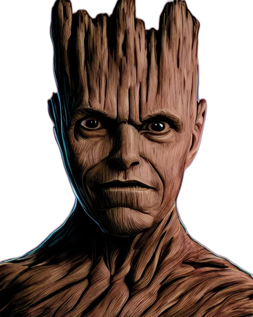 face, creature, animal, photorealistic transparent PNG cut-out