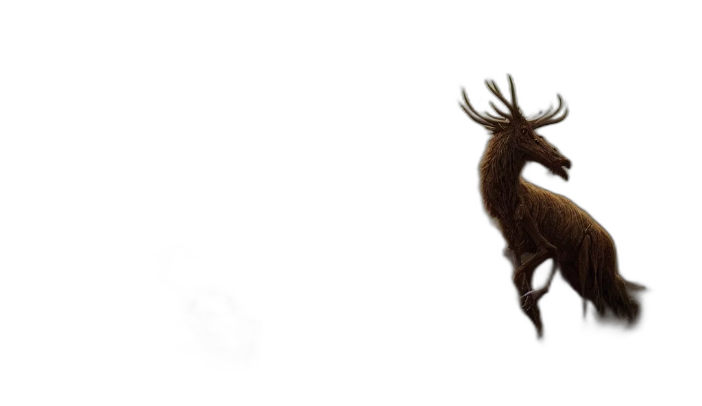 animal, hair, creature, crown, photorealistic, concept art, 3d render, fantasy art transparent PNG cut-out