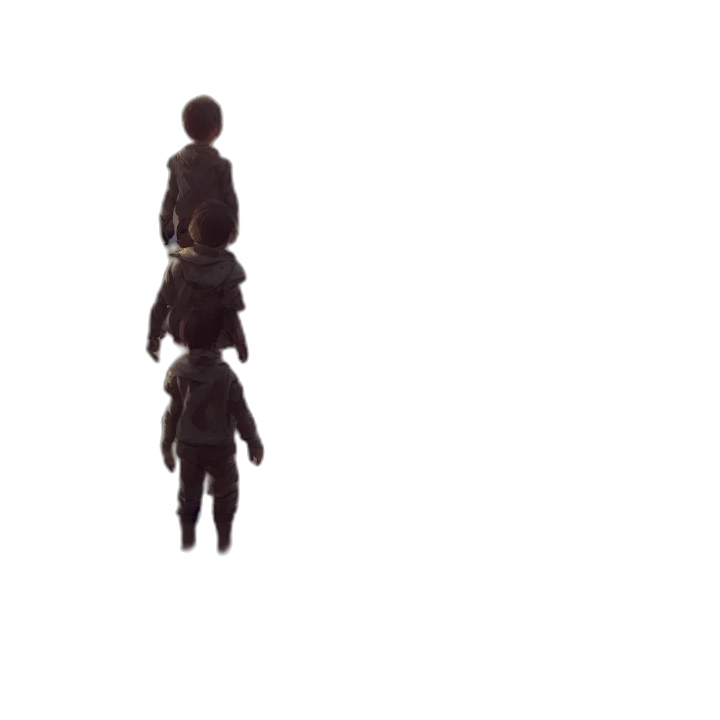 robot, staff, crown, animal, pixel art, concept art, 3d render, anime transparent PNG cut-out