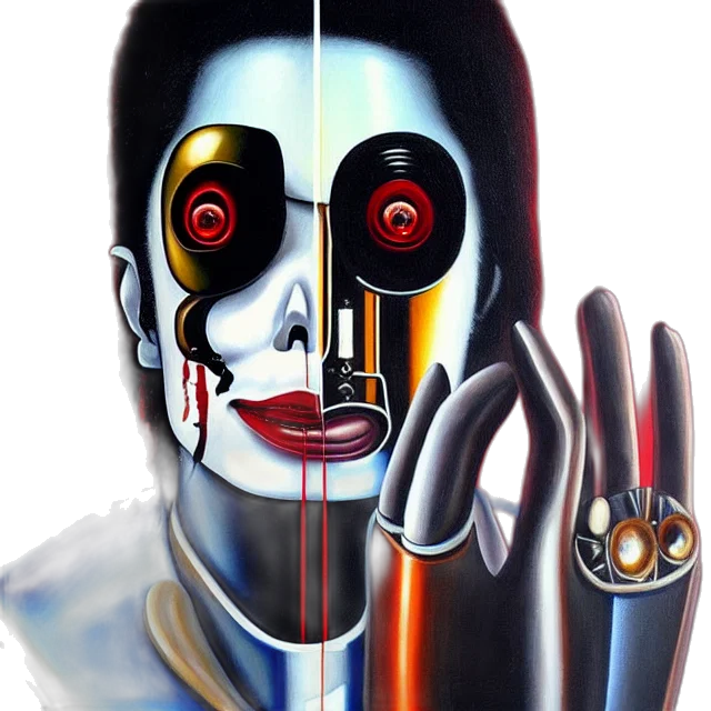 robot, mask, face, cyberpunk, comic book art, concept art, photorealistic, outer space transparent PNG cut-out