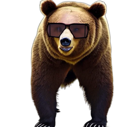 animal, concept art, photorealistic, 3d render transparent PNG cut-out