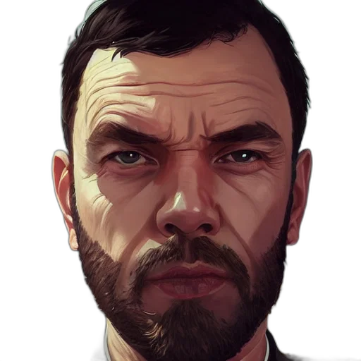 face, staff, jacket, animal transparent PNG cut-out