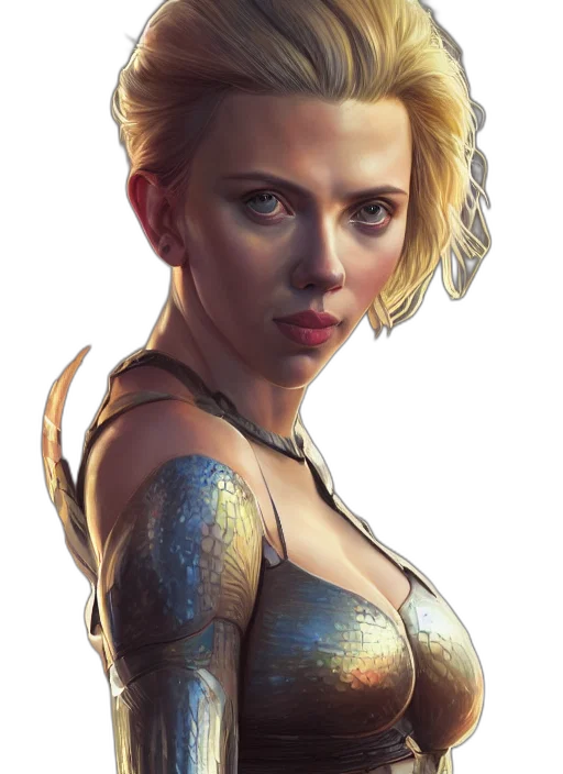 dress, robot, jewelry, face transparent PNG cut-out