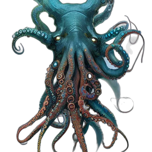 creature, staff, crown, hair transparent PNG cut-out