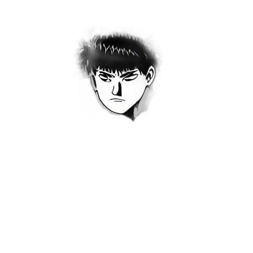 face, creature, mask, hair transparent PNG cut-out