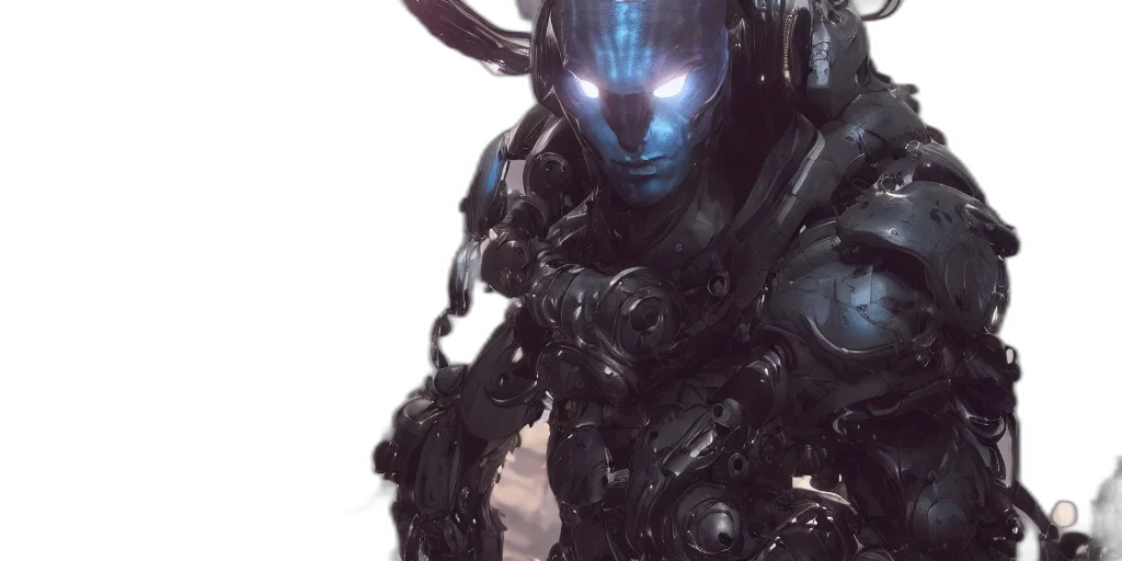 robot, face, mask, creature transparent PNG cut-out