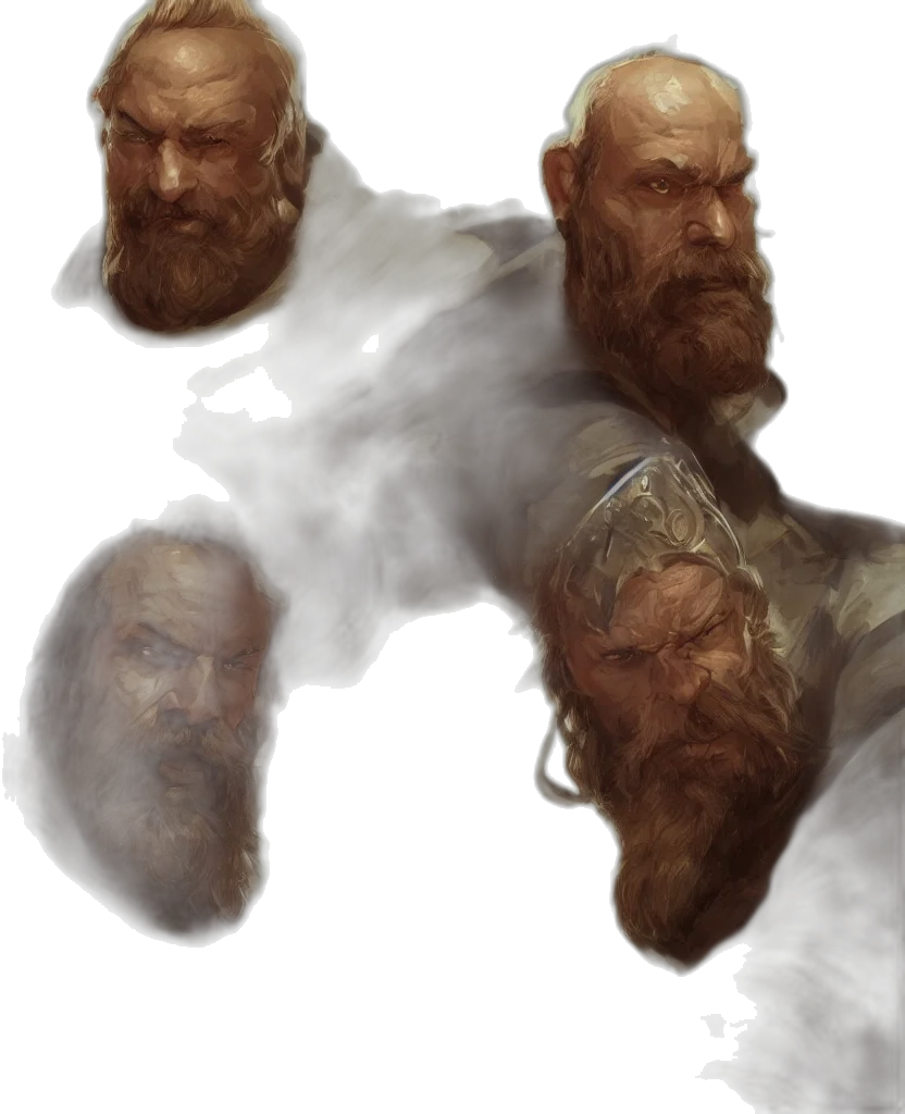 face, sword, weapon, concept art transparent PNG cut-out