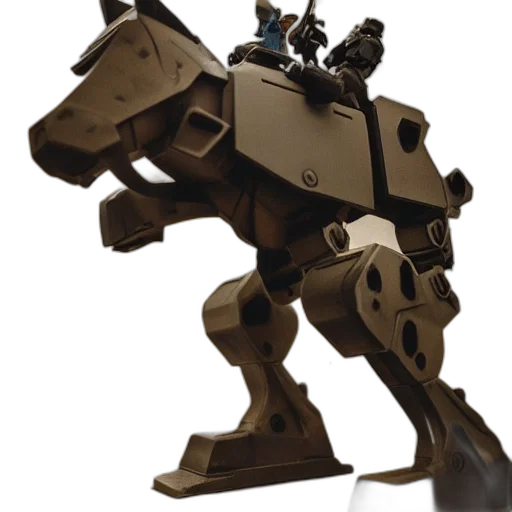 robot, weapon, animal, creature, concept art, 3d render, legnica, medium transparent PNG cut-out