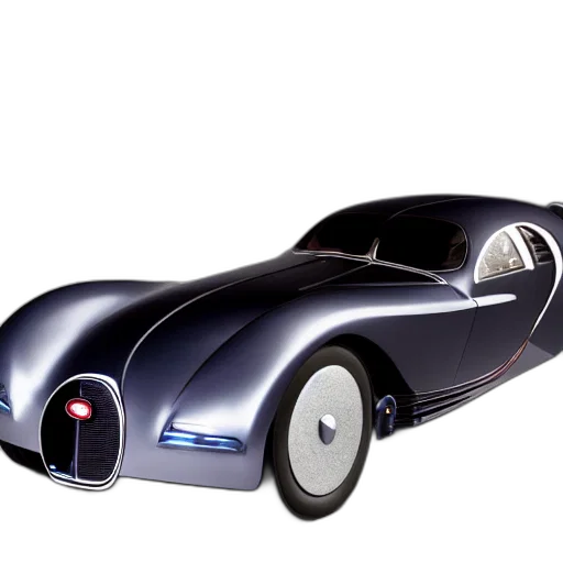 car, robot, 3d render, concept art, photorealistic, futuristic, bugatti, type transparent PNG cut-out
