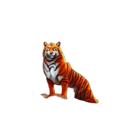 animal, creature, staff, 3d render transparent PNG cut-out